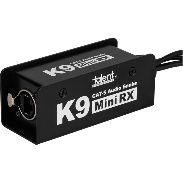 Main product image for Talent K9-Mini RX Cat5 XLR Audio/AES Extender
